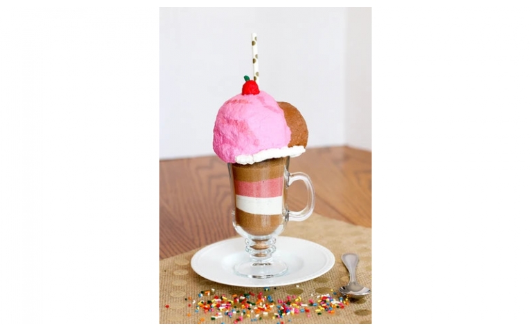 I Scream, You Scream: Scenic Sand and CelluClay Ice Cream!